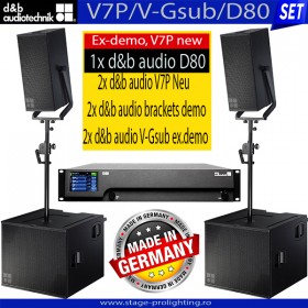 d&b audiotechnik V7P-V-Gsub-D80 ex-demo SET